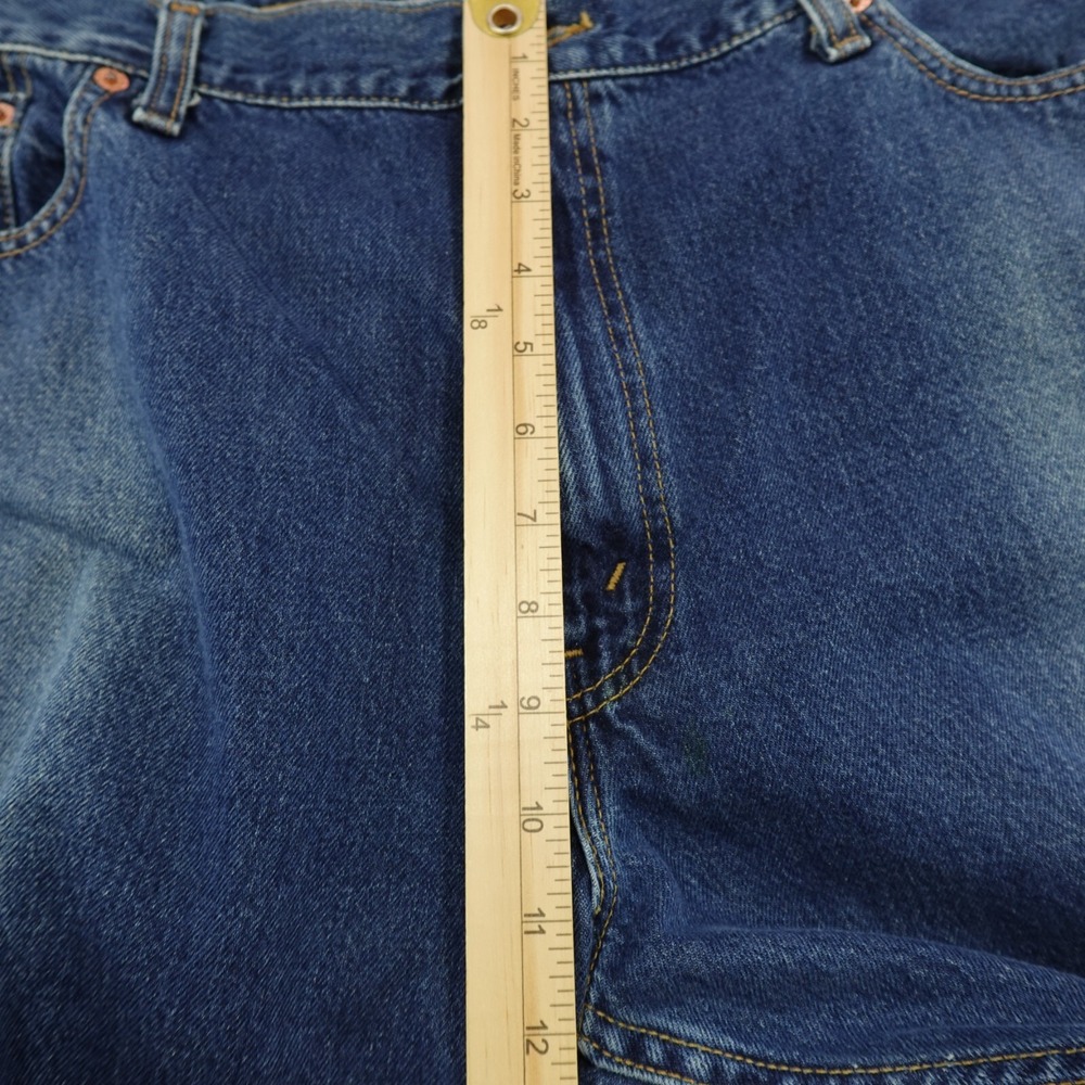 Vintage Y2K Levi's 527 42x32 Act 40x32 Jeans Baggy Wide Leg Skater Grunge Denim‎ - Picture 11 of 16